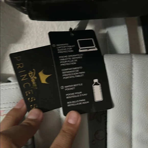 Loungefly Disney Ariel Backpack - Light Blue and Pink - Picture 3 of 5